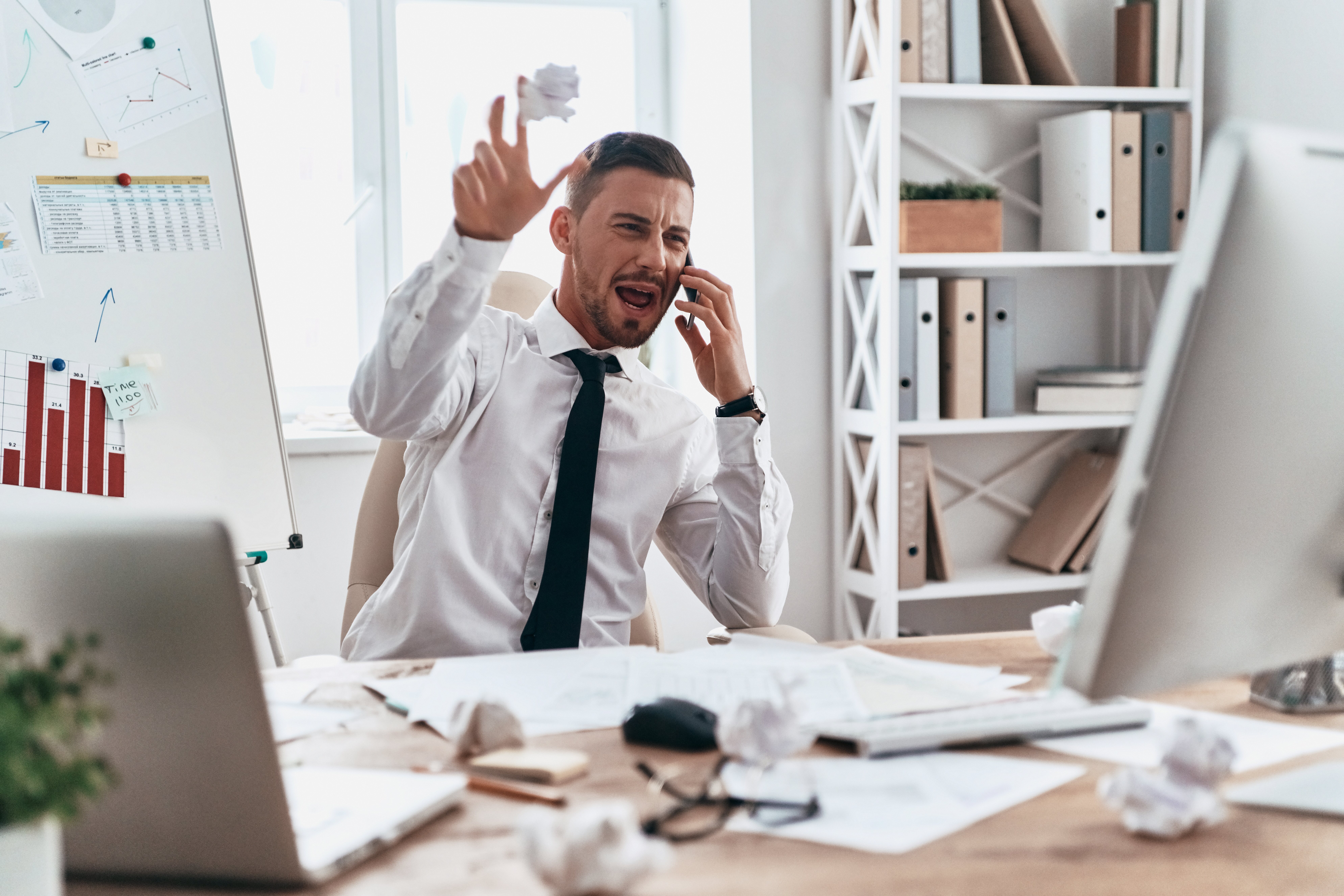 El estrés y la ansiedad hace que el cuerpo se desajuste en su funcionamiento normal