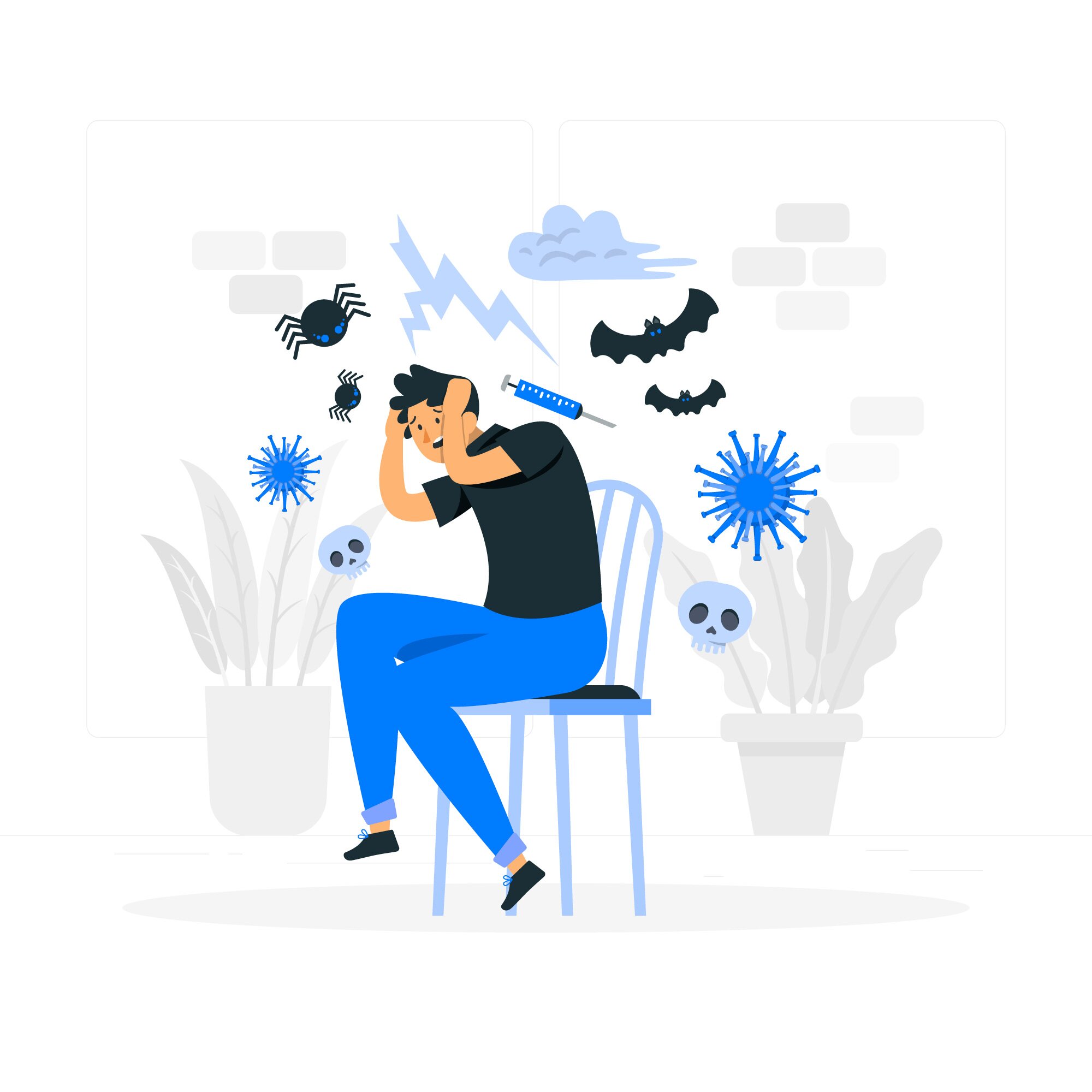 No es lo mismo un miedo que una fobia