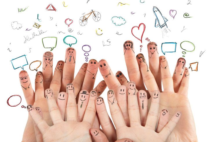 Las redes sociales son una forma de crear una gran red de contactos