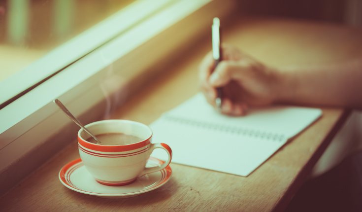 Dedica unos minutos cada día a escribir el diario