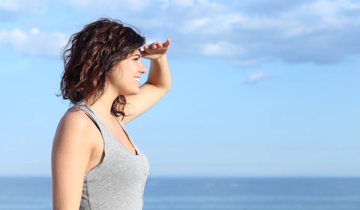 Sé positivo/a hacia el futuro