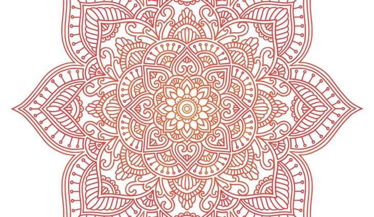 Existen gran variedad de mandalas desde flores hasta animales