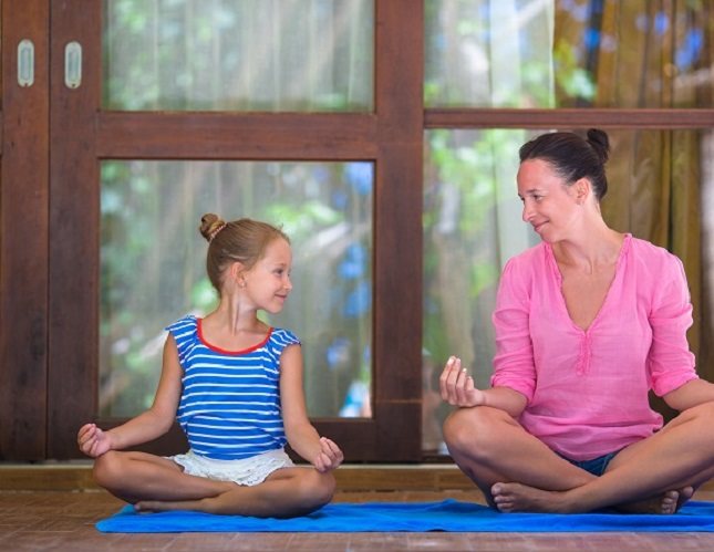 Céntrate en ese sentimiento de paz interior