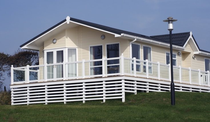 Las casas de PVC aíslan muy bien del frío y el calor