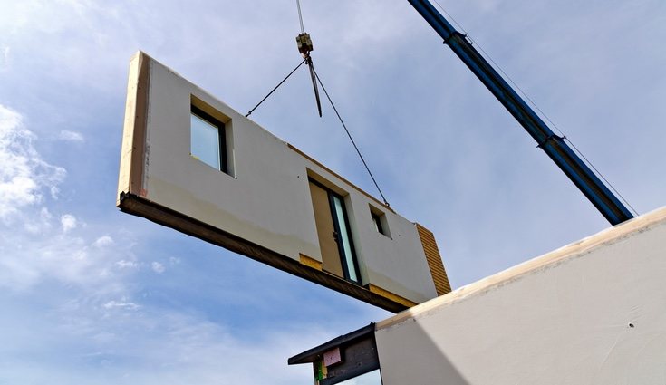 Las casas prefabricadas son de construcción muy rápida
